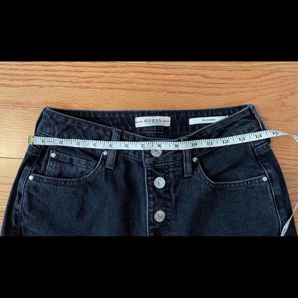 Guess 90s Skinny Jeans Size 27 - Picture 9 of 12